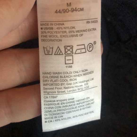 Banana Republic x Olivia Palermo Blue Lace Trim Sweater - Picture 14 of 14